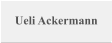 Ueli Ackermann